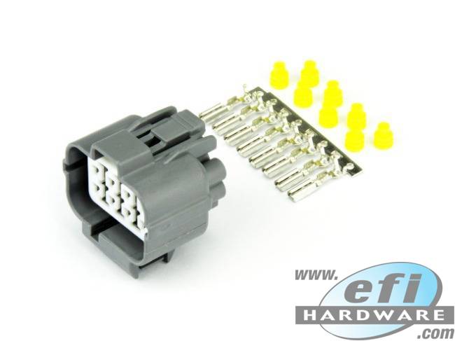 8 Pin NTK Lambda Sensor Connector - ECU Side