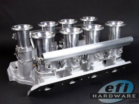 E-Series Ford 351 Cleveland IDA Quad Stack Injection