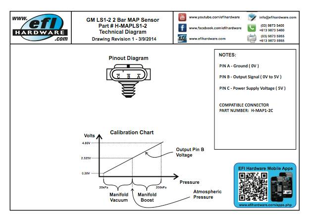 Ls1 2 Bar Map Sensor