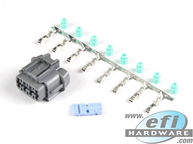 Nissan 8 Pin Injector Loom Female Grey