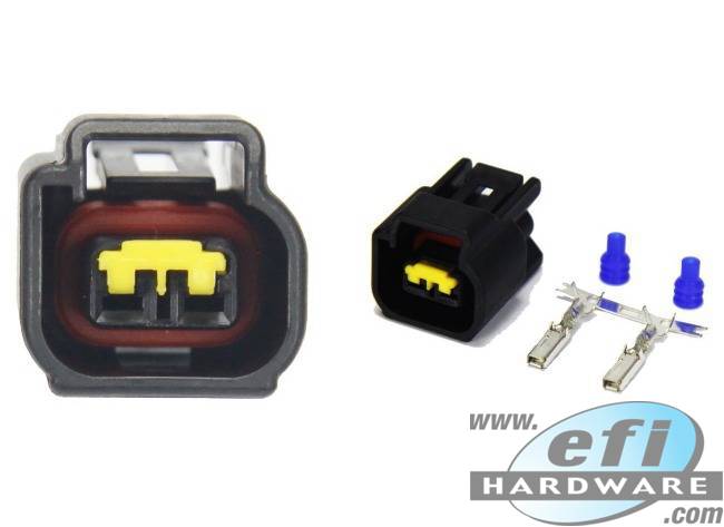 5 Sets DJ7041A-2.2-21 Distributor Crank 4 Pin Female Wire Connector TPS Boost Sensor Oval Ignition Coil Connector 