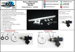 SR20 S15/ S14 Fuel rail kit