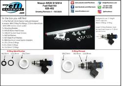 SR20 S15/ S14 Fuel rail kit